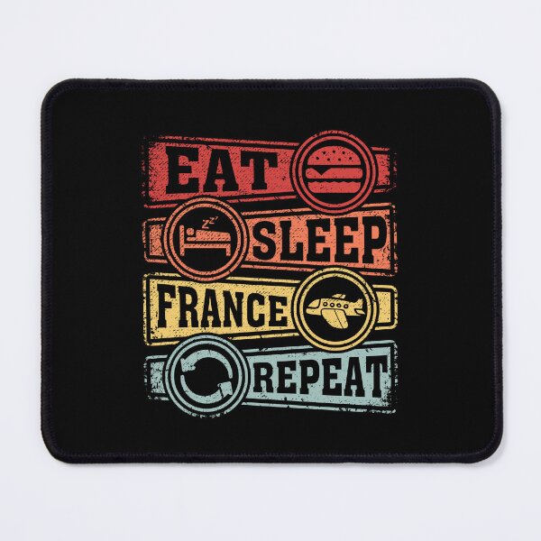 Item preview, Eat Sleep France Repeat designed and sold by GabbyKash.