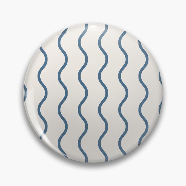 Item preview, Cream And Blue Waves Pattern designed and sold by pattern-archive.