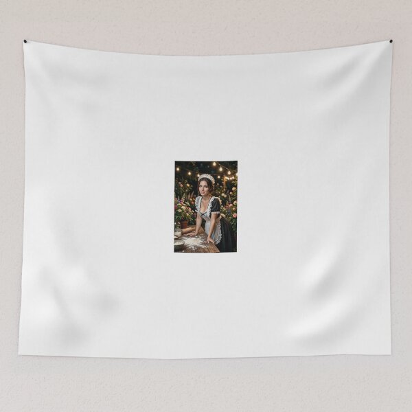 Item preview, Maid Baking Flour in Flower Garden designed and sold by CathryneDelamort.