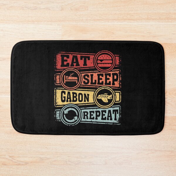 Item preview, Eat Sleep Gabon Repeat designed and sold by GabbyKash.