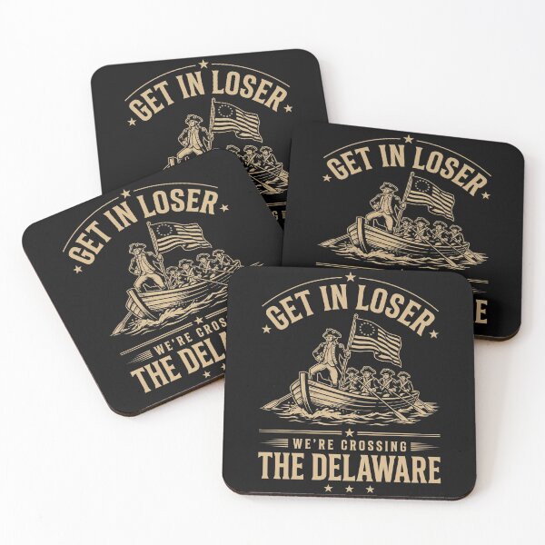 Item preview, Get In Loser Were Crossing the Delaware Patriotic designed and sold by SofenArt.