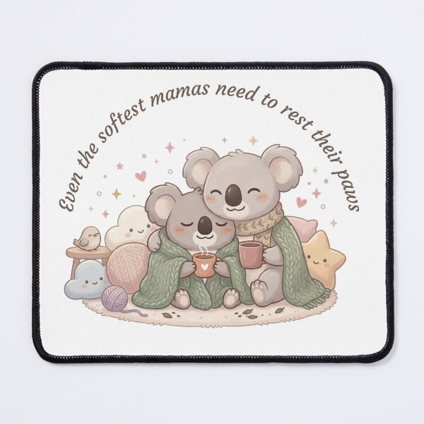 Item preview, Even the Softest Mamas Need to Rest Their Paws | Cozy Motherhood Affirmation designed and sold by PromptCoreNexus.