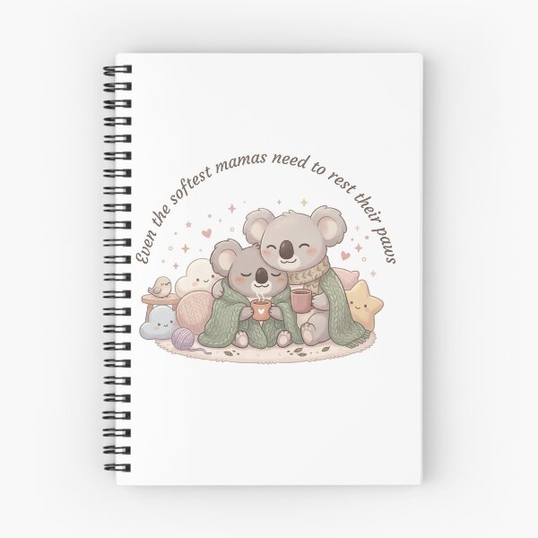 Item preview, Even the Softest Mamas Need to Rest Their Paws | Cozy Motherhood Affirmation designed and sold by PromptCoreNexus.