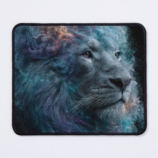 Item preview, Cosmic Lion Spirit Galaxy Art designed and sold by Visual Foundry.