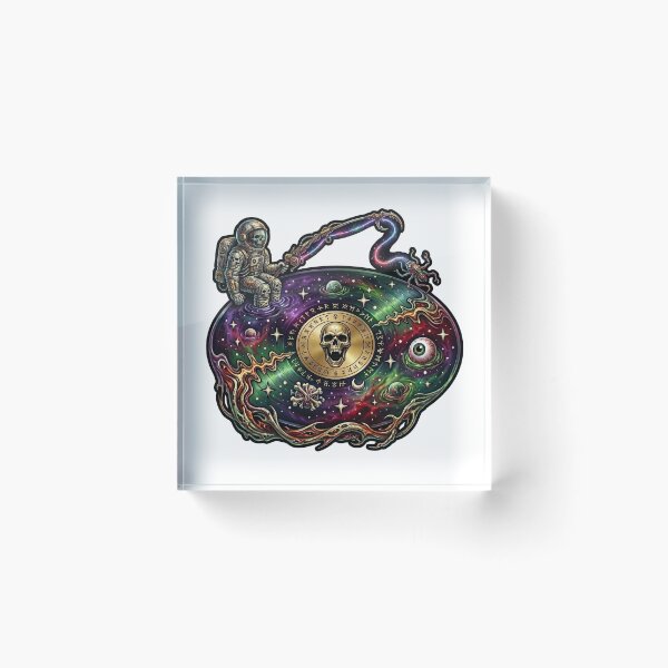 Item preview, Cosmic Sound Sticker designed and sold by SignalStatic.