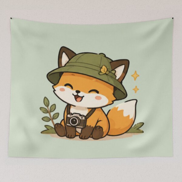 Item preview, Safari Adventure Fox designed and sold by MellowMunchkins.