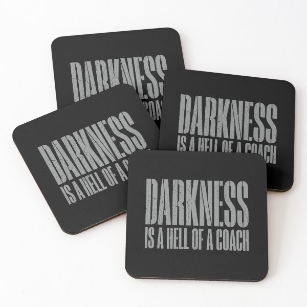 Item preview, Darkness Is a Hell of a Coach Motivational Shirt designed and sold by SofenArt.