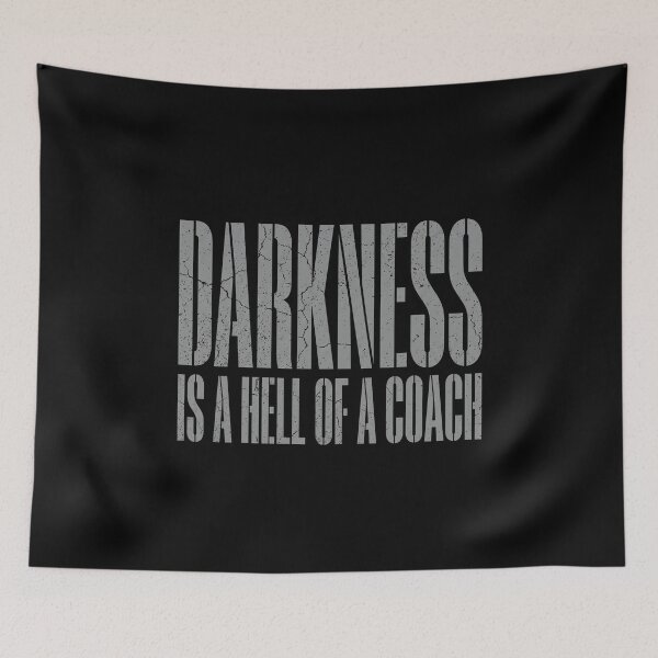 Item preview, Darkness Is a Hell of a Coach Motivational Shirt designed and sold by SofenArt.