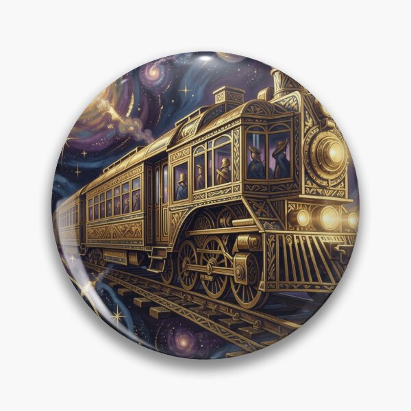 Artikelvorschau, Abyss Express – Surrealer Gold‑Art‑Deco‑Zug zwischen Kosmos, Ornament und futuristischer Eleganz entworfen und verkauft von FotoworldEdel.