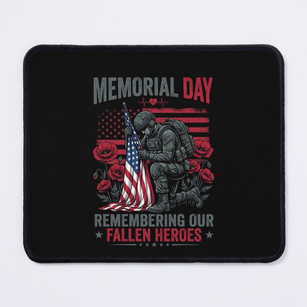 Item preview, Memorial Day Remembering Fallen Heroes USA Soldier designed and sold by SofenArt.