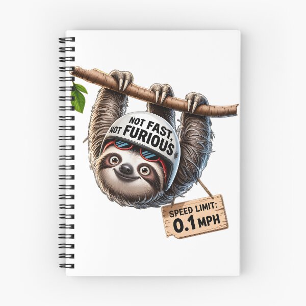 Item preview, Not Fast Not Furious Sloth Helmet Humor designed and sold by OlizaPrint.