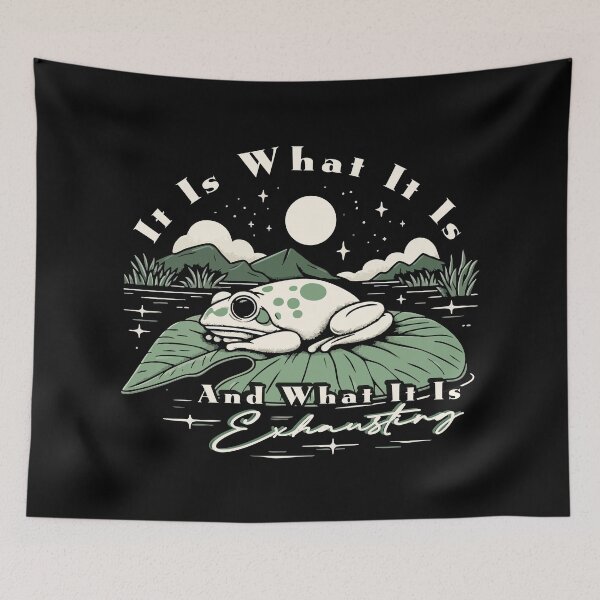 Item preview, It Is What It Is And What It Is Exhausted  designed and sold by Scaryzz.