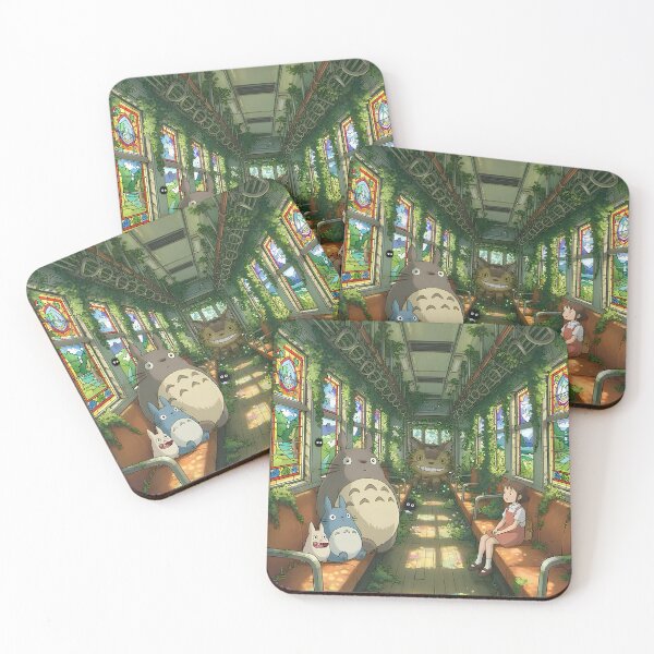 Item preview, Cute kawaii art girl [[totorosss]] sit-%[ghiblis]%- on train aways  designed and sold by huaishen89.