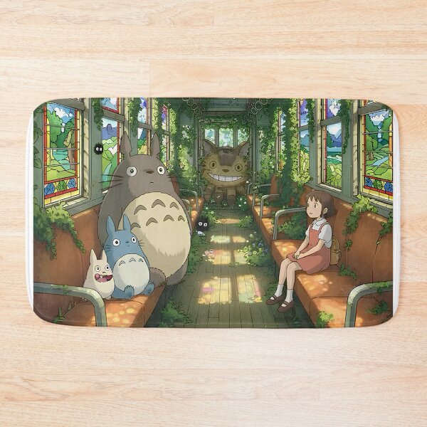 Item preview, Cute kawaii art girl [[totorosss]] sit-%[ghiblis]%- on train aways  designed and sold by huaishen89.
