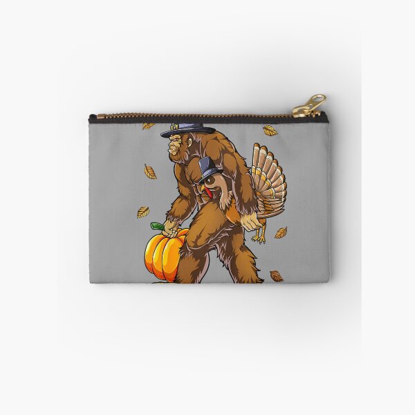 Item preview, Bigfoot Pilgrim Turkey Pumpkin Thanksgiving Day Boys Men designed and sold by GreggRoss.