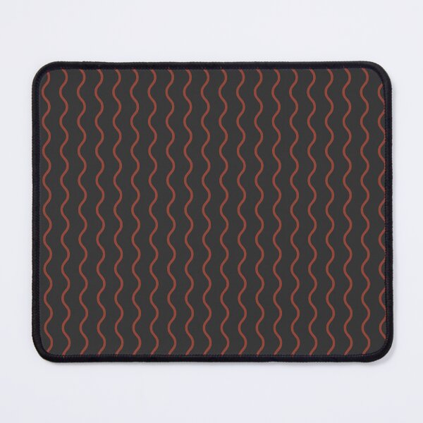 Item preview, Charcoal And Rust Waves Pattern designed and sold by pattern-archive.