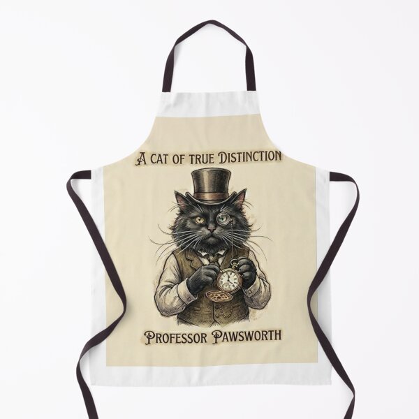 Item preview, Steampunk Cat Gift Funny Gentleman Cat Victorian Black Cat Lover Dark Academia Cat Portrait Shirt designed and sold by Dev Mode.