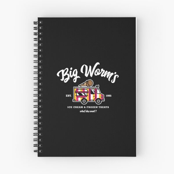 Item preview, Big Worm's Ice Cream & Frozen Treats What'chu Want designed and sold by ToscaSamShop.