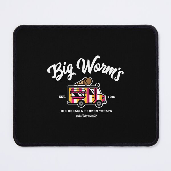 Item preview, Big Worm's Ice Cream & Frozen Treats What'chu Want designed and sold by ToscaSamShop.