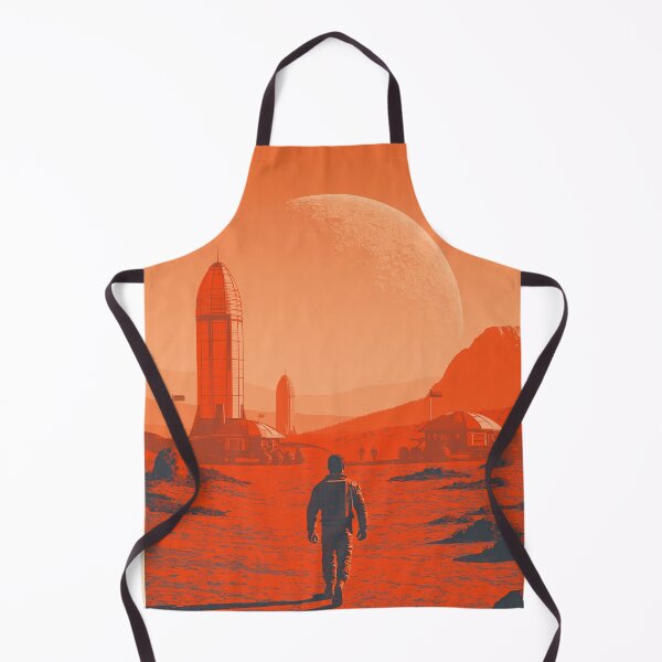 Item preview, Mars Colony Settlement Science Fiction designed and sold by Visual Foundry.