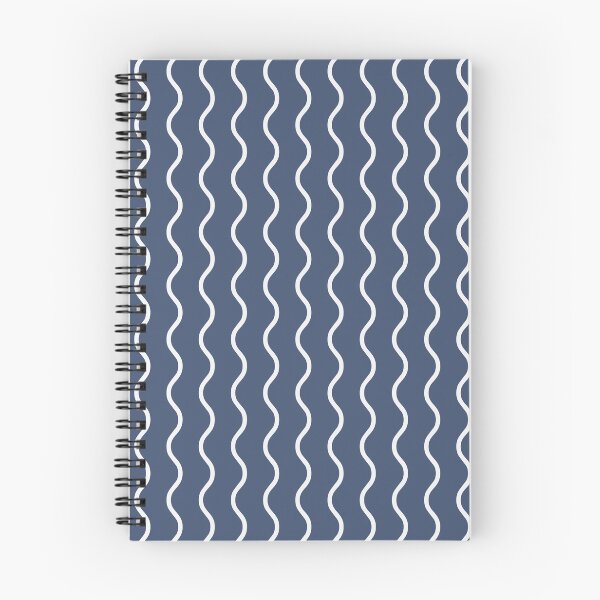 Item preview, Blue And White Waves Pattern designed and sold by pattern-archive.
