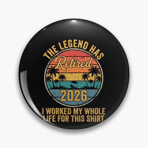 Artikelvorschau, Die Legende ist im Ruhestand 2026 Vintage Beach Sunset entworfen und verkauft von SofenArt.