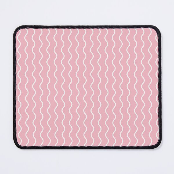 Item preview, Blush And White Waves Pattern designed and sold by pattern-archive.