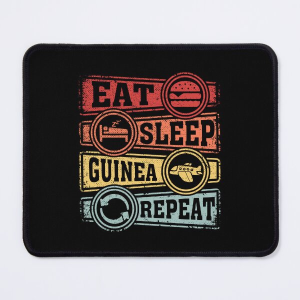 Item preview, Eat Sleep Guinea Repeat designed and sold by GabbyKash.