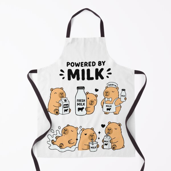 Item preview, Dairy Capybara Chill - Milk Capy Sticker Pack - Tee designed and sold by RedStreamStudio.
