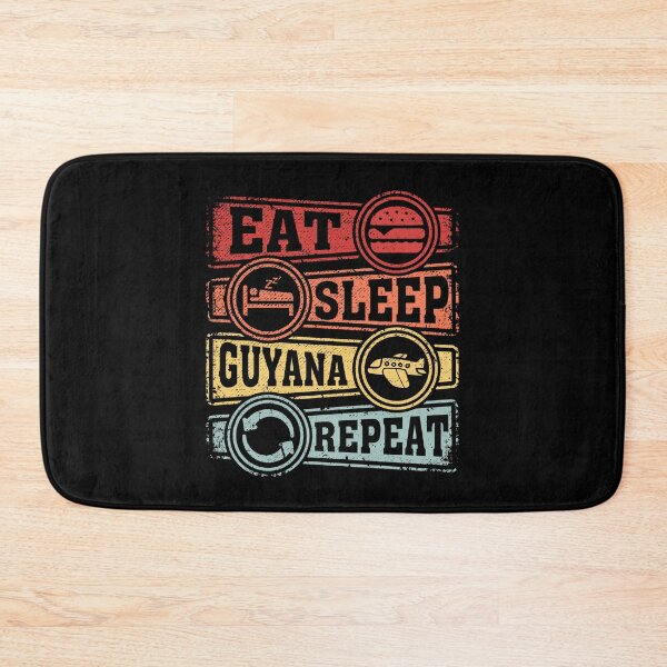 Item preview, Eat Sleep Guyana Repeat designed and sold by GabbyKash.
