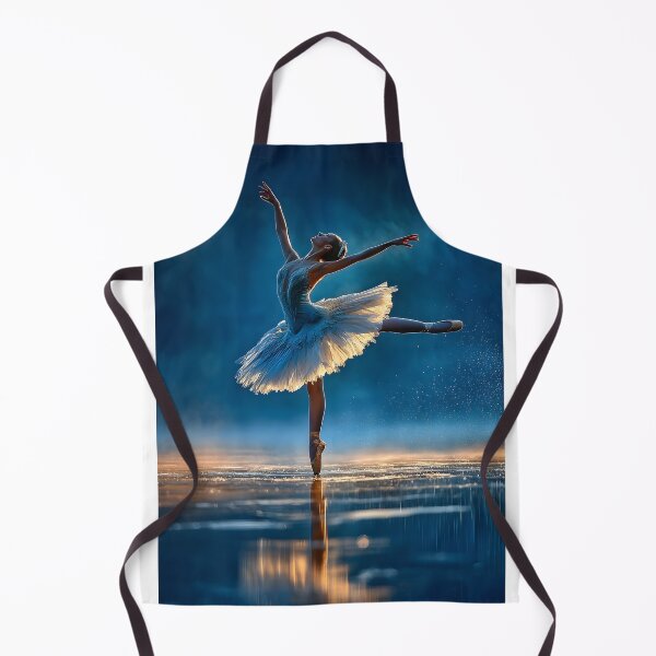 Item preview, Elegant Ballerina Dancing on a Reflective Surface designed and sold by Artessie.