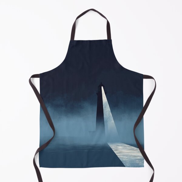 Item preview, Lighthouse Beam Through Misty Night designed and sold by Visual Foundry.
