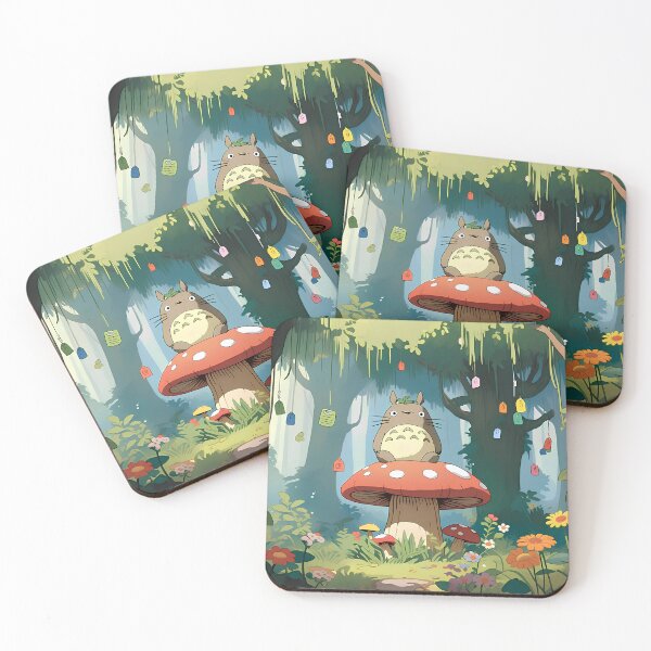 Item preview, Cute kawaii art sit [[kiki's]] mushroom -%[ghiblis]%- chil aways  designed and sold by huaishen89.