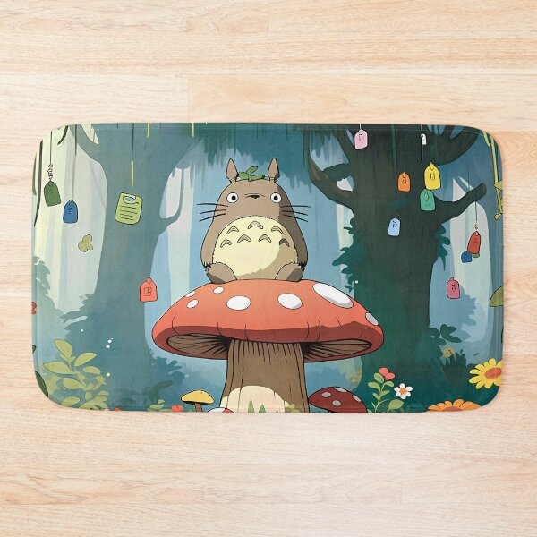 Item preview, Cute kawaii art sit [[kiki's]] mushroom -%[ghiblis]%- chil aways  designed and sold by huaishen89.
