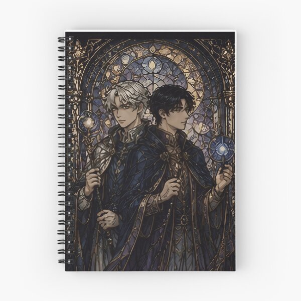 Item preview, Mystic Sorcerers: Elegant Stained Glass Wizards Art designed and sold by Soluna Studio.