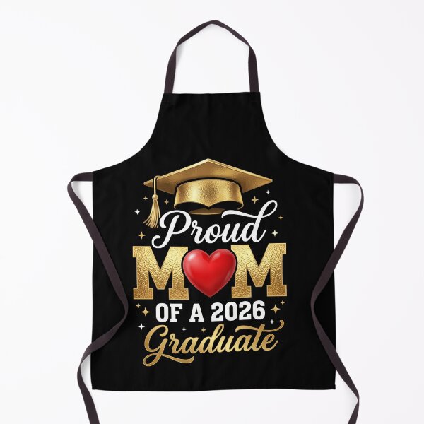 Item preview, Proud Mom of 2026 Graduate Gold Foil Shirt designed and sold by SofenArt.
