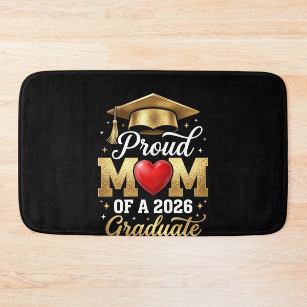 Item preview, Proud Mom of 2026 Graduate Gold Foil Shirt designed and sold by SofenArt.