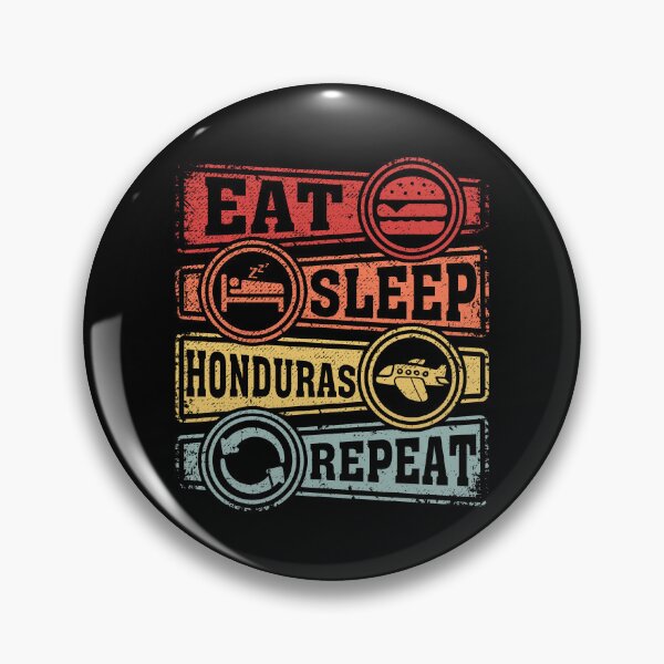 Item preview, Eat Sleep Honduras Repeat designed and sold by GabbyKash.
