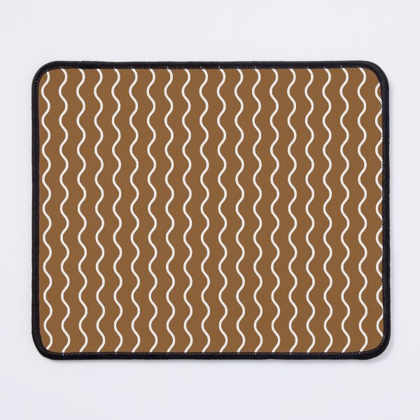 Item preview, Bronze And White Waves Pattern designed and sold by pattern-archive.