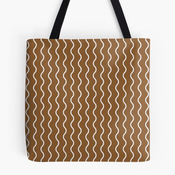 Item preview, Bronze And White Waves Pattern designed and sold by pattern-archive.