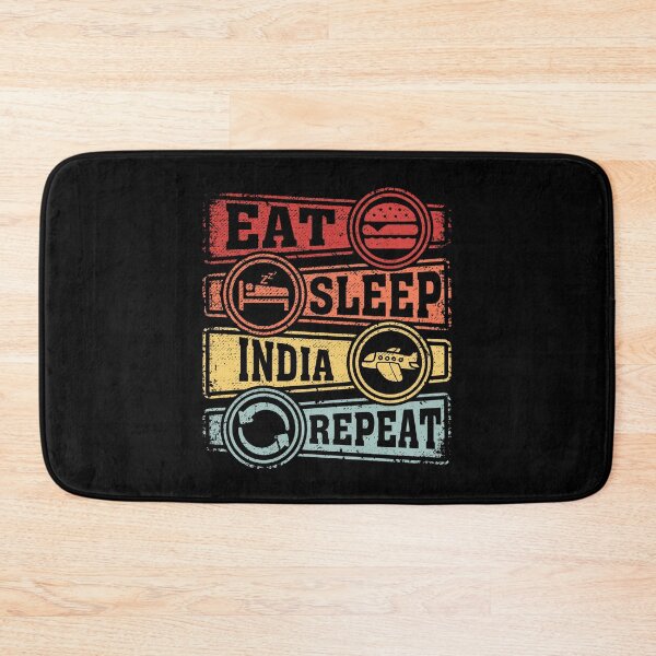 Item preview, Eat Sleep India Repeat designed and sold by GabbyKash.