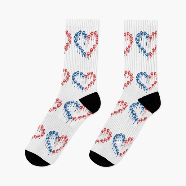 Item preview, 4th Of July Patriotic Paw Heart designed and sold by EfiKrios.