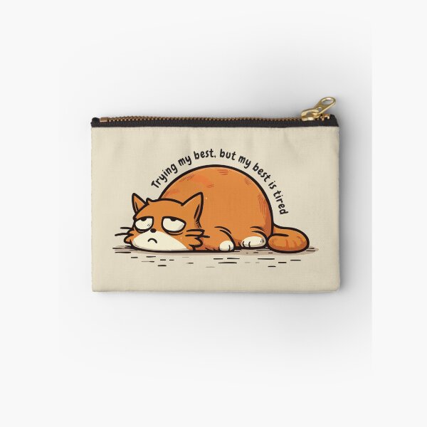 Item preview, Trying My Best But My Best Is Tired – Relatable Burnout Quote designed and sold by Scaryzz.