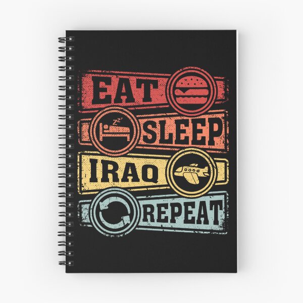 Item preview, Eat Sleep Iraq Repeat designed and sold by GabbyKash.