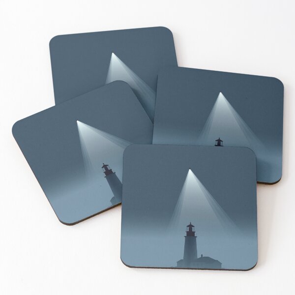 Item preview, Lighthouse Beam in Misty Night designed and sold by Visual Foundry.