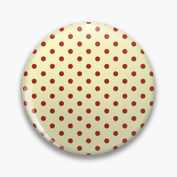 Item preview, Lemon Chiffon Yellow and Red Mini Polka Dots designed and sold by Jeallan Designs.