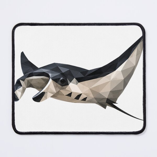 Item preview, Geometric Mantar Ray Art Print designed and sold by filou designs.
