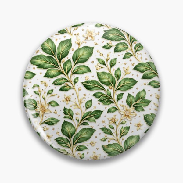 Item preview, Emerald Botanical Pattern designed and sold by Bellassi.