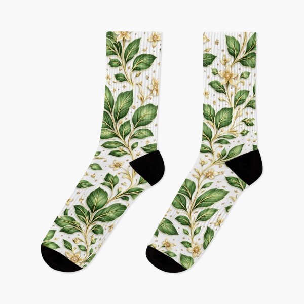 Item preview, Emerald Botanical Pattern designed and sold by Bellassi.