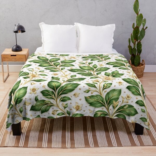Item preview, Emerald Botanical Pattern designed and sold by Bellassi.